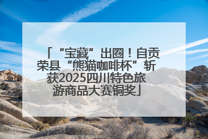 “宝藏”出圈！自贡荣县“熊猫咖啡杯”斩获2025四川特色旅游商品大赛铜奖