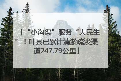 “小沟渠”服务“大民生”！叶县已累计清淤疏浚渠道247.79公里
