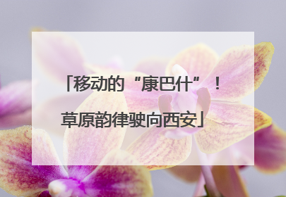 移动的“康巴什”！草原韵律驶向西安