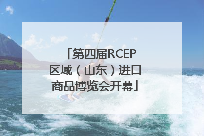 第四届RCEP区域（山东）进口商品博览会开幕