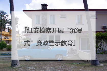 红安检察开展“沉浸式”廉政警示教育