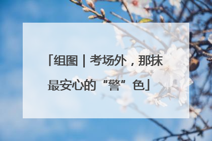 组图｜考场外，那抹最安心的“警”色