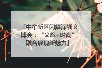 中牟新区闪耀深圳文博会：“文旅+时尚”融合展现新魅力