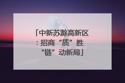 中新苏滁高新区：招商“质”胜 “链”动新局