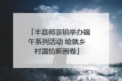 丰县师寨镇举办端午系列活动 绘就乡村温情新画卷