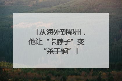 从海外到鄂州，他让“卡脖子”变“杀手锏”