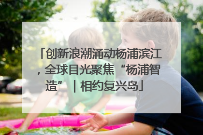 创新浪潮涌动杨浦滨江，全球目光聚焦“杨浦智造”｜相约复兴岛