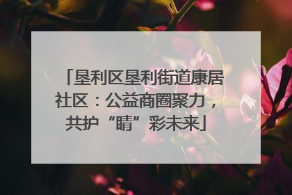 垦利区垦利街道康居社区：公益商圈聚力，共护“睛”彩未来