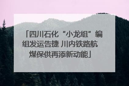 四川石化“小龙组”编组发运告捷 川内铁路航煤保供再添新动能