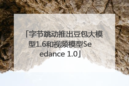 字节跳动推出豆包大模型1.6和视频模型Seedance 1.0