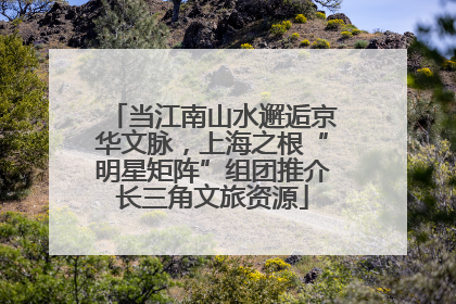 当江南山水邂逅京华文脉，上海之根“明星矩阵”组团推介长三角文旅资源