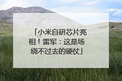 小米自研芯片亮相！雷军：这是场绕不过去的硬仗