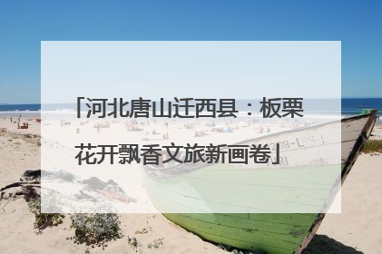 河北唐山迁西县：板栗花开飘香文旅新画卷