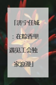 济宁任城：在粽香里遇见工会独家浪漫