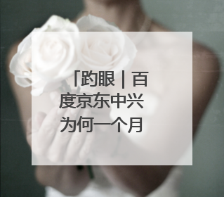 趵眼｜百度京东中兴为何一个月内先后来济南签约？