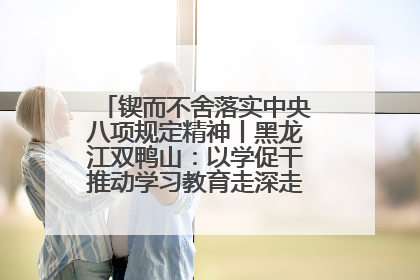 锲而不舍落实中央八项规定精神丨黑龙江双鸭山：以学促干推动学习教育走深走实 从小事入手写好“民生答卷”