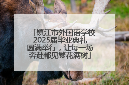 镇江市外国语学校2025届毕业典礼圆满举行，让每一场奔赴都见繁花满树
