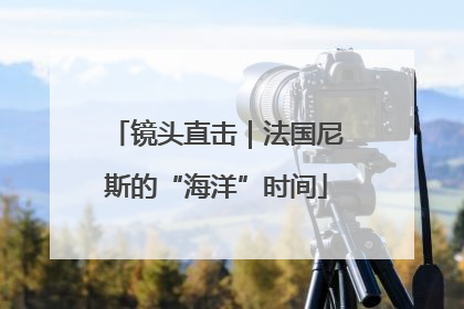 镜头直击｜法国尼斯的“海洋”时间
