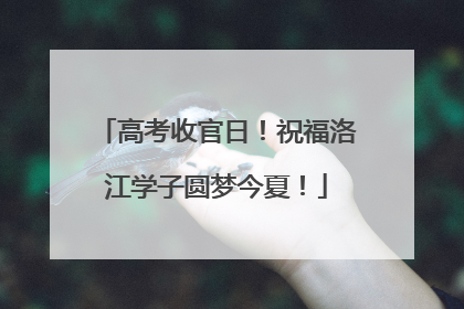 高考收官日！祝福洛江学子圆梦今夏！