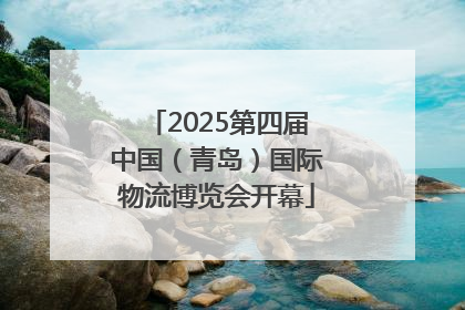 2025第四届中国（青岛）国际物流博览会开幕
