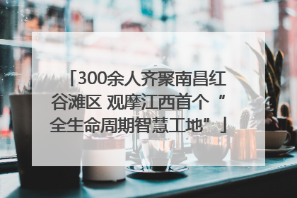 300余人齐聚南昌红谷滩区 观摩江西首个“全生命周期智慧工地”