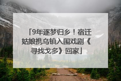 9年逐梦归乡！宿迁姑娘携乌镇入围戏剧《寻找戈多》回家